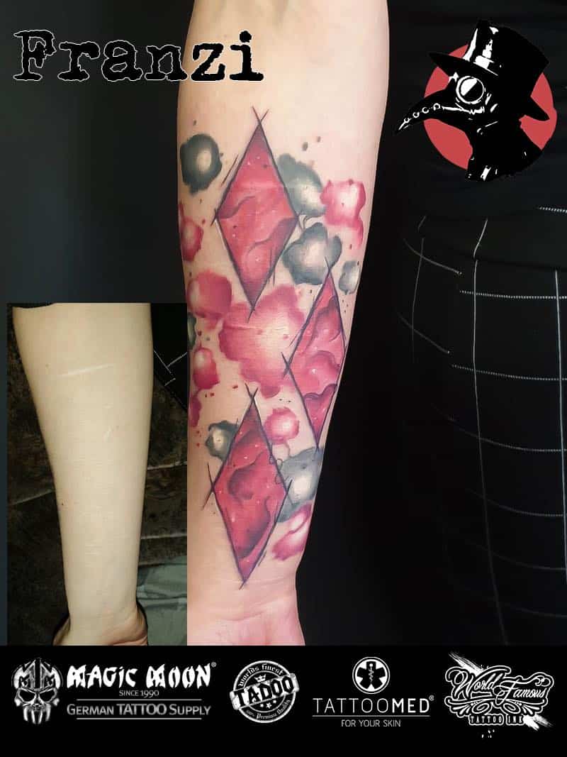 Narben Cover Up Tattoo Spezialist